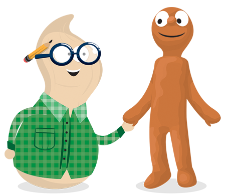 Creative Digital Media Intern: Geeky nut meeting morph